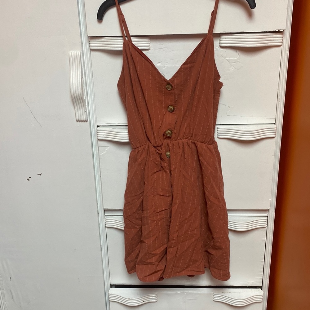 Women’s burnt orange dress!